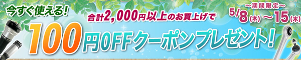 ヤフーショッピング100円クーポン